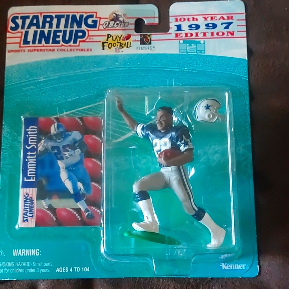 NFL 1997 Starting Lineup collectible Emmitt Smith - NWT